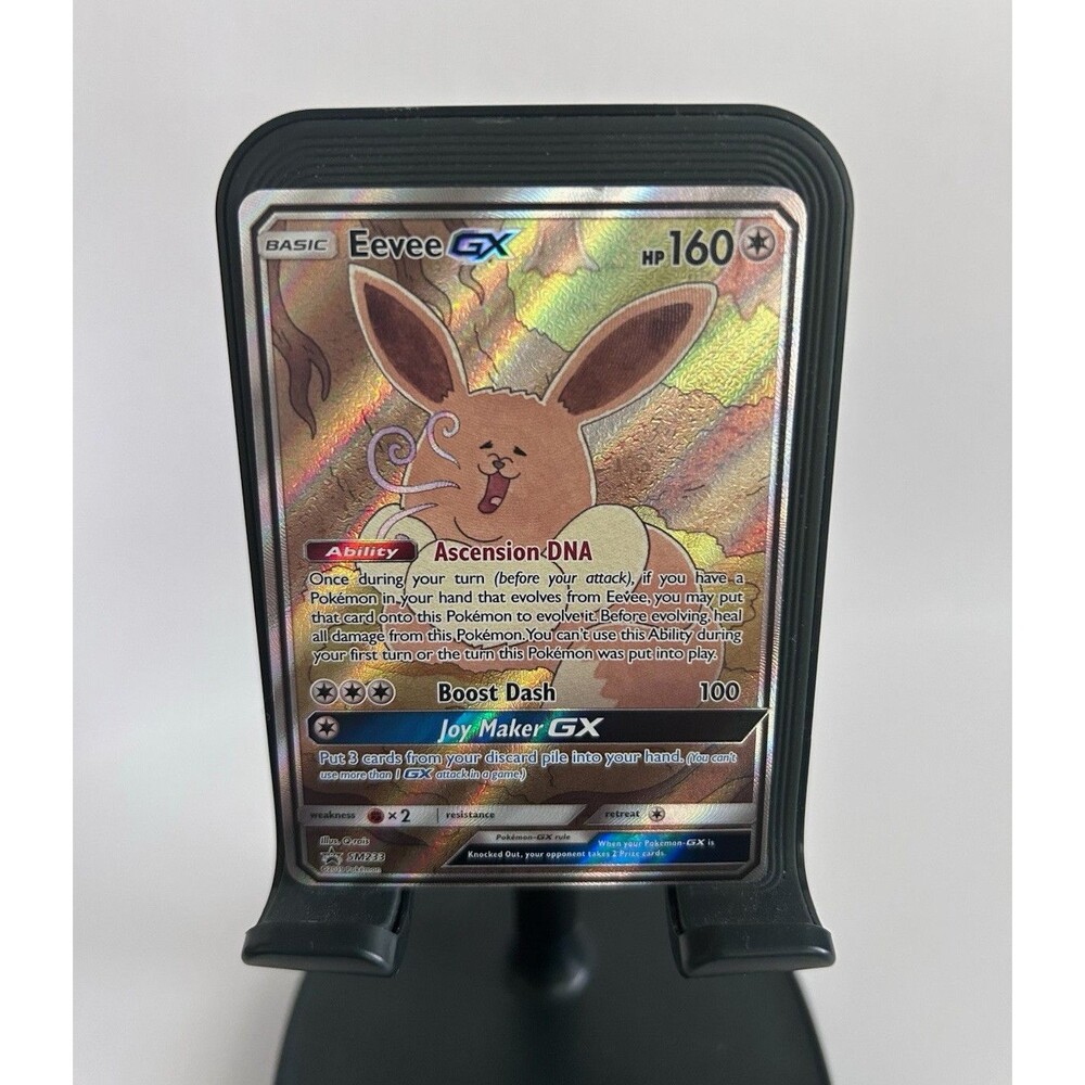 The Pokemon Company Pokemon TCG Eevee GX SM233 SM Black Star Promo Holo ENG 2019